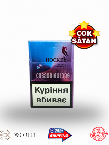 Hockey double mentol sigara-nane-böğürtlen 