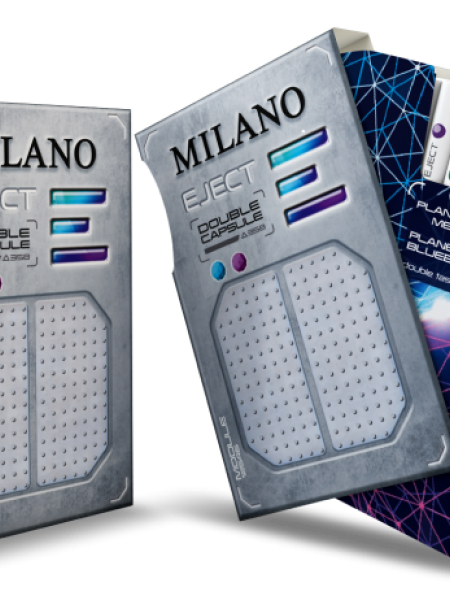 Milano Eject Double Click sigara-Mentol ve Böğürtlen