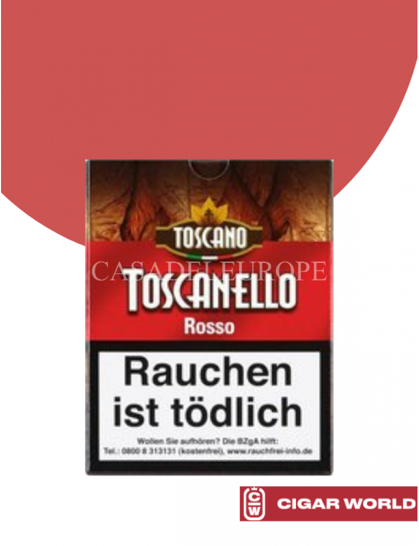 Toscanello Aroma Caffé rosso 10x5s 1 karton